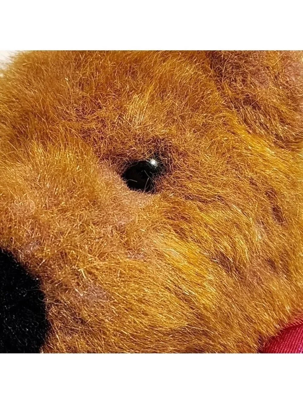 Vtg 1999 Taffybeary TY pinkish purple 14